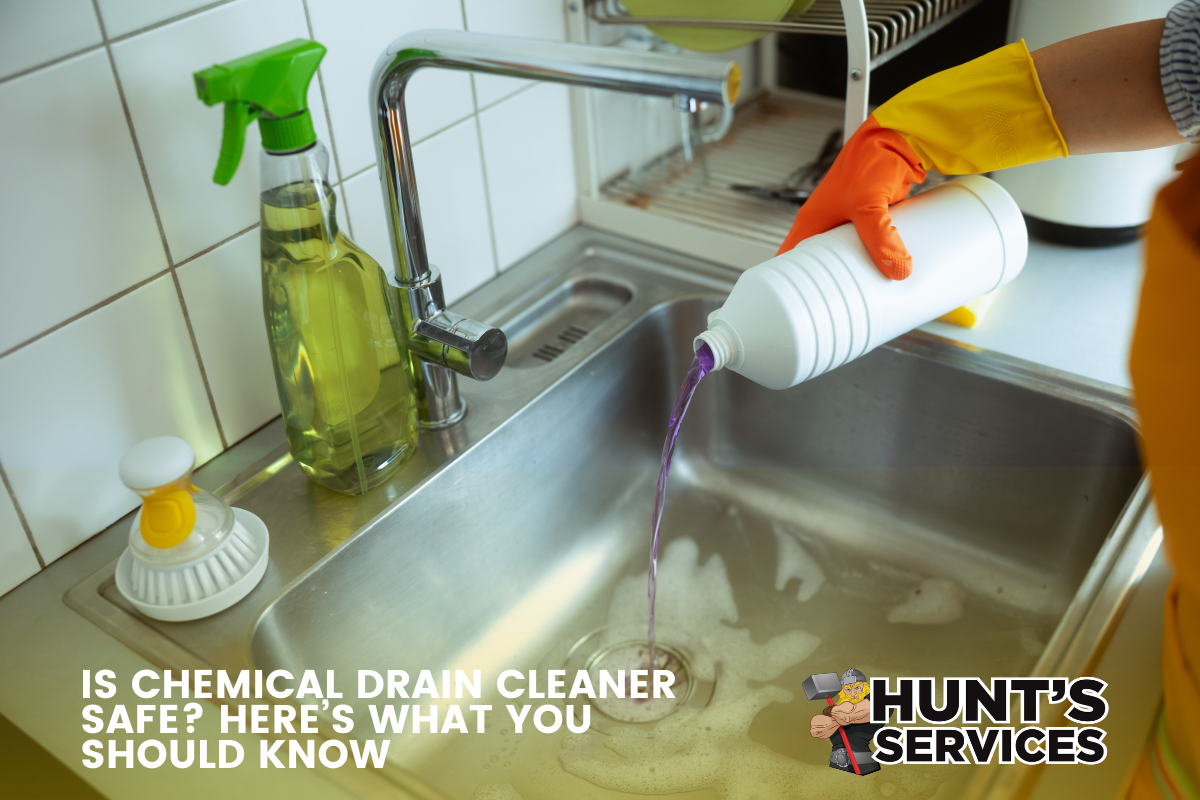 Is Chemical Drain Cleaner Safe? Here’s What You Should Know