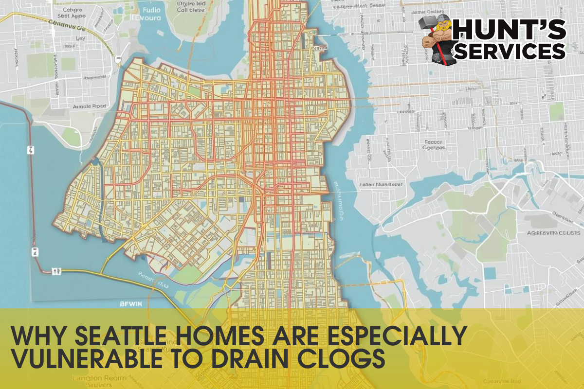 Why Seattle Homes Are Especially Vulnerable to Drain Clogs