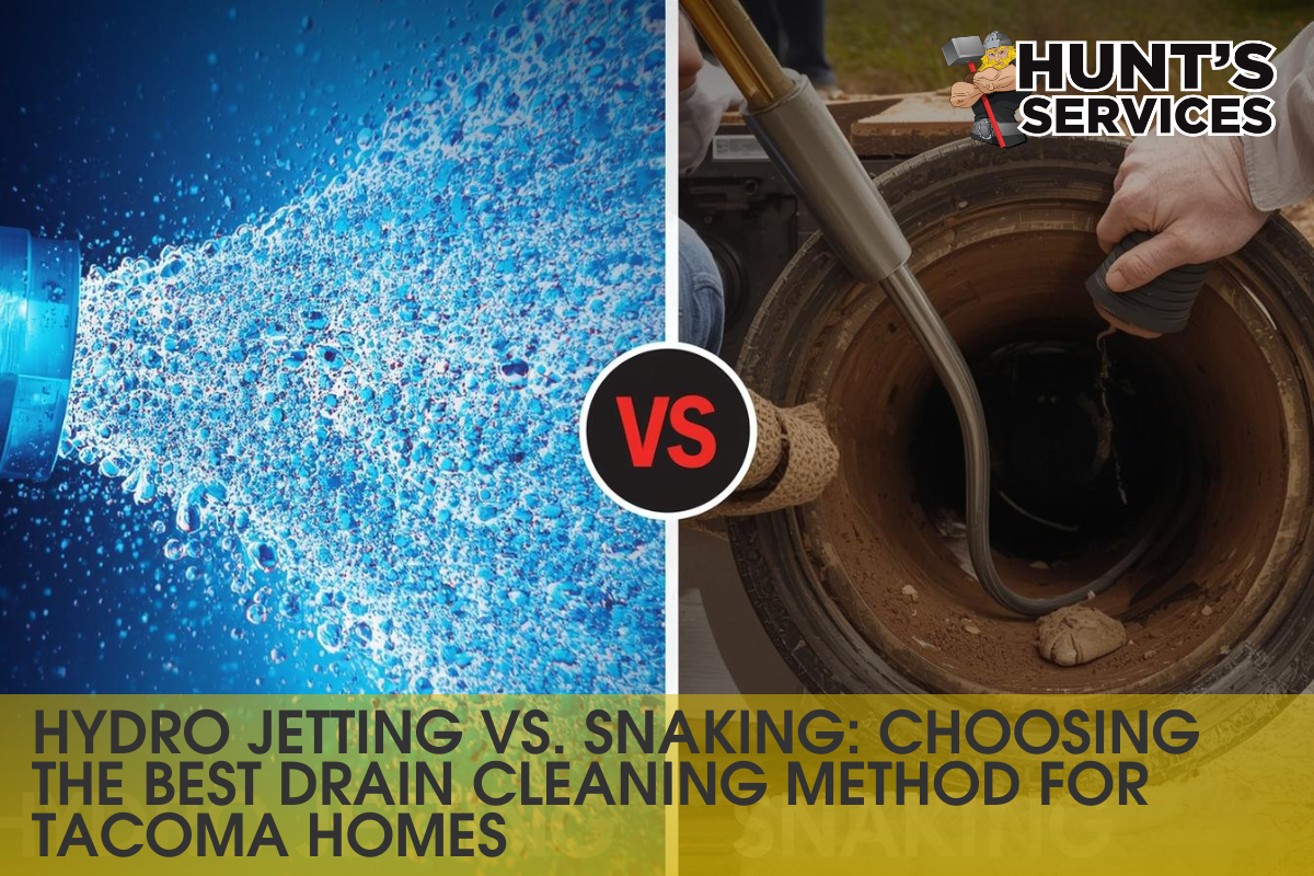 Hydro Jetting vs. Snaking: Choosing the Best Drain Cleaning Method for Tacoma Homes