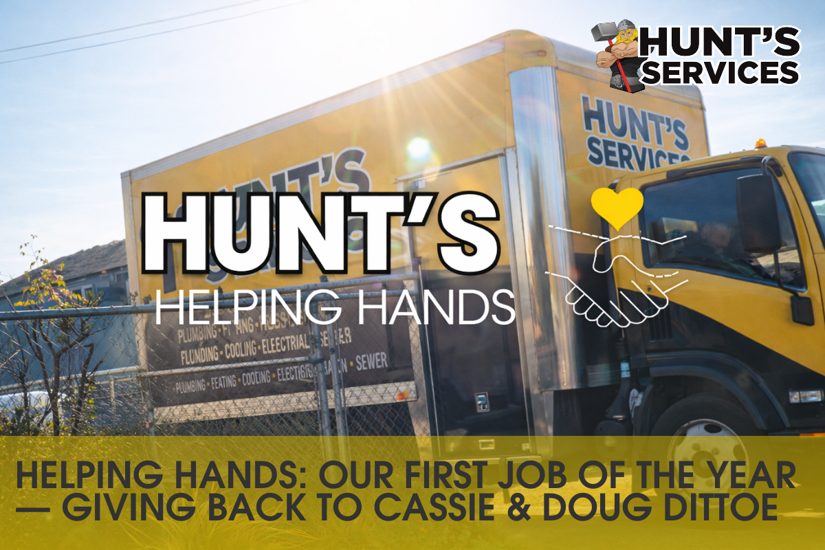 Helping Hands: Our First Job of the Year &mdash; Giving Back to Cassie & Doug Dittoe