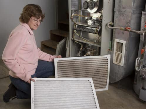 Furnace filter changing in Tacoma, WA